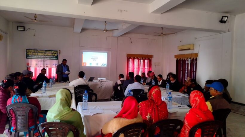 SAMRAKSHYAN: Conservation-friendly livelihoods for women and vulnerable people in Mutani Khola Watershed in Nepal.