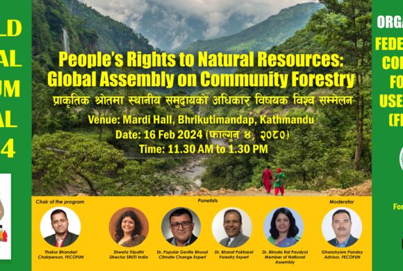 People’s Right to Natural Resources: Global Assembly on Community Forest
