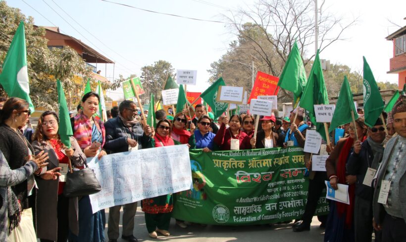 People’s Rights to Natural Resources: Global Assembly on Community Forest